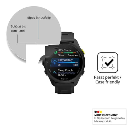 2x 9H Schutzfolie für Garmin Forerunner 70 Panzerf (6)