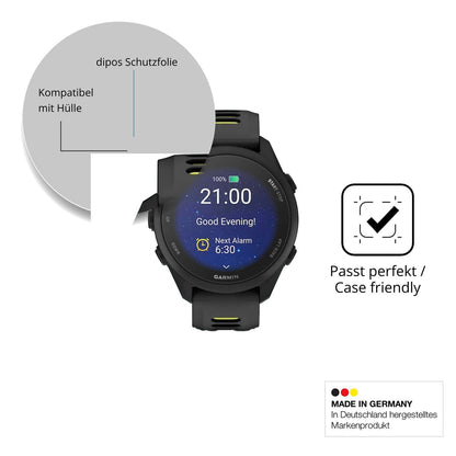6x Schutzfolie matt für Garmin Forerunner 170 Disp (6)