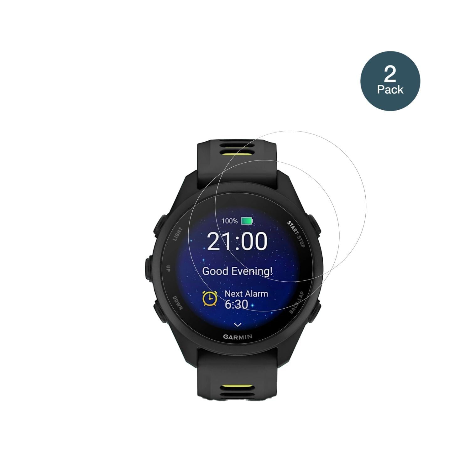 2x 9H Schutzfolie für Garmin Forerunner 170 Panzer (2)