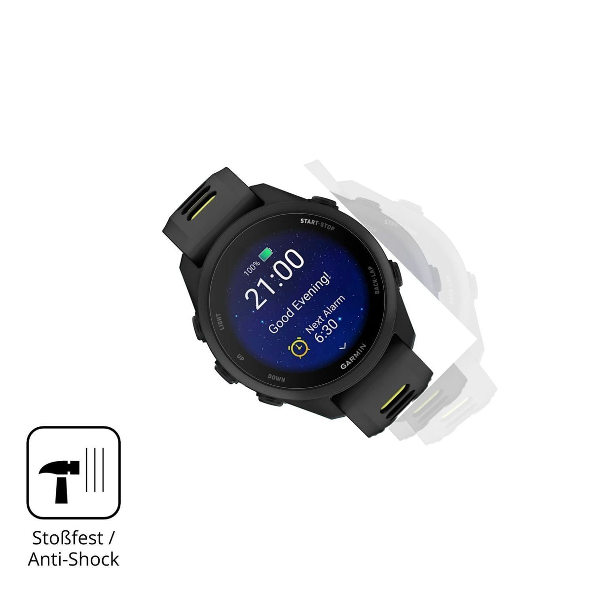 2x 9H Schutzfolie für Garmin Forerunner 170 Panzer (4)