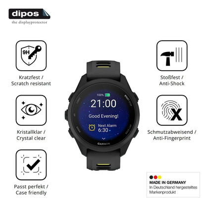 2x 9H Schutzfolie für Garmin Forerunner 170 Panzer (7)