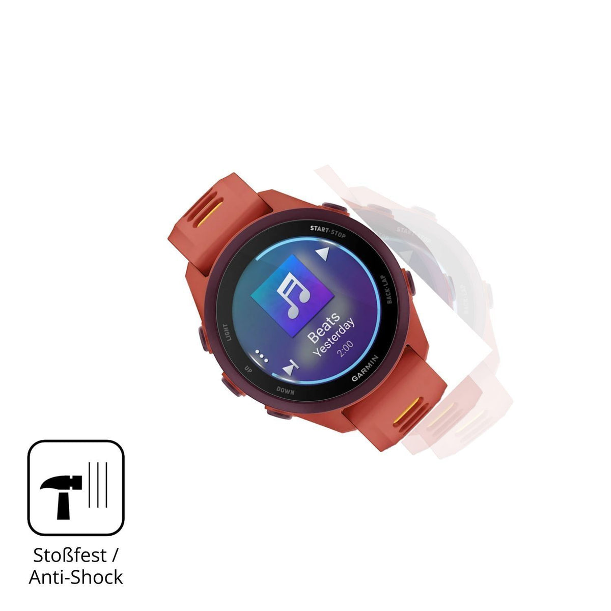 2x 9H Schutzfolie für Garmin Forerunner 170 Music  (4)
