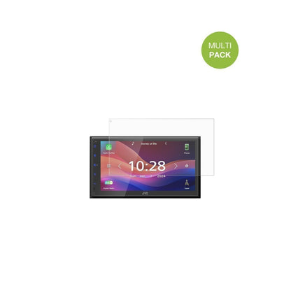 2x Schutzfolie matt für JVC KW-M695DBW Display-Sch (2)