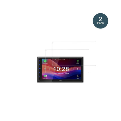2x 9H Schutzfolie für JVC KW-M695DBW Panzerfolie (2)