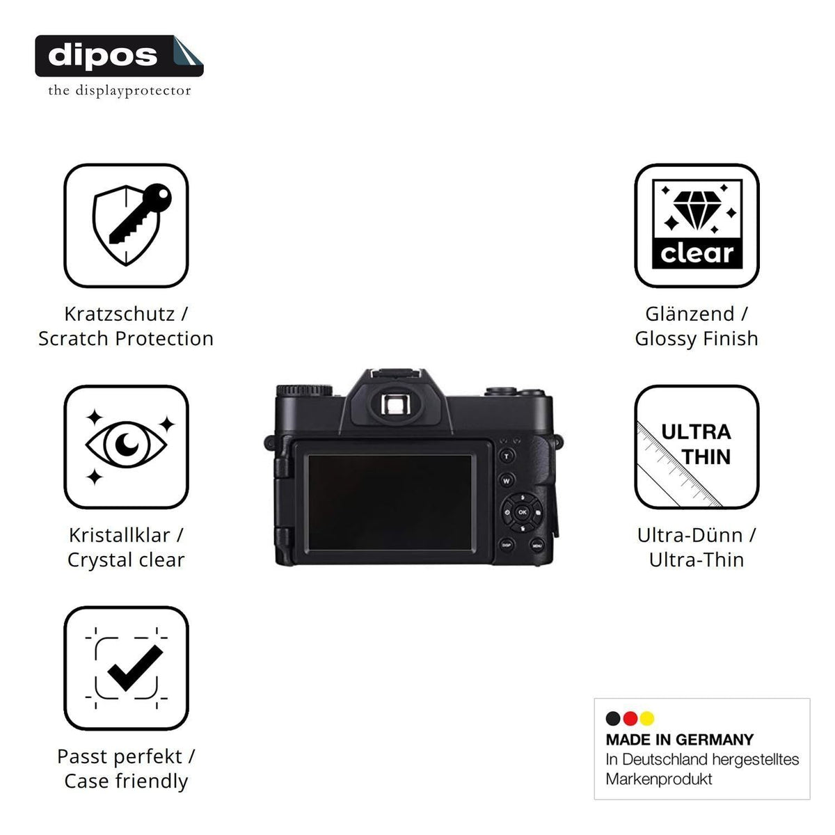 4x Schutzfolie klar für SWZEC AR10 Display-Schutzf (7)