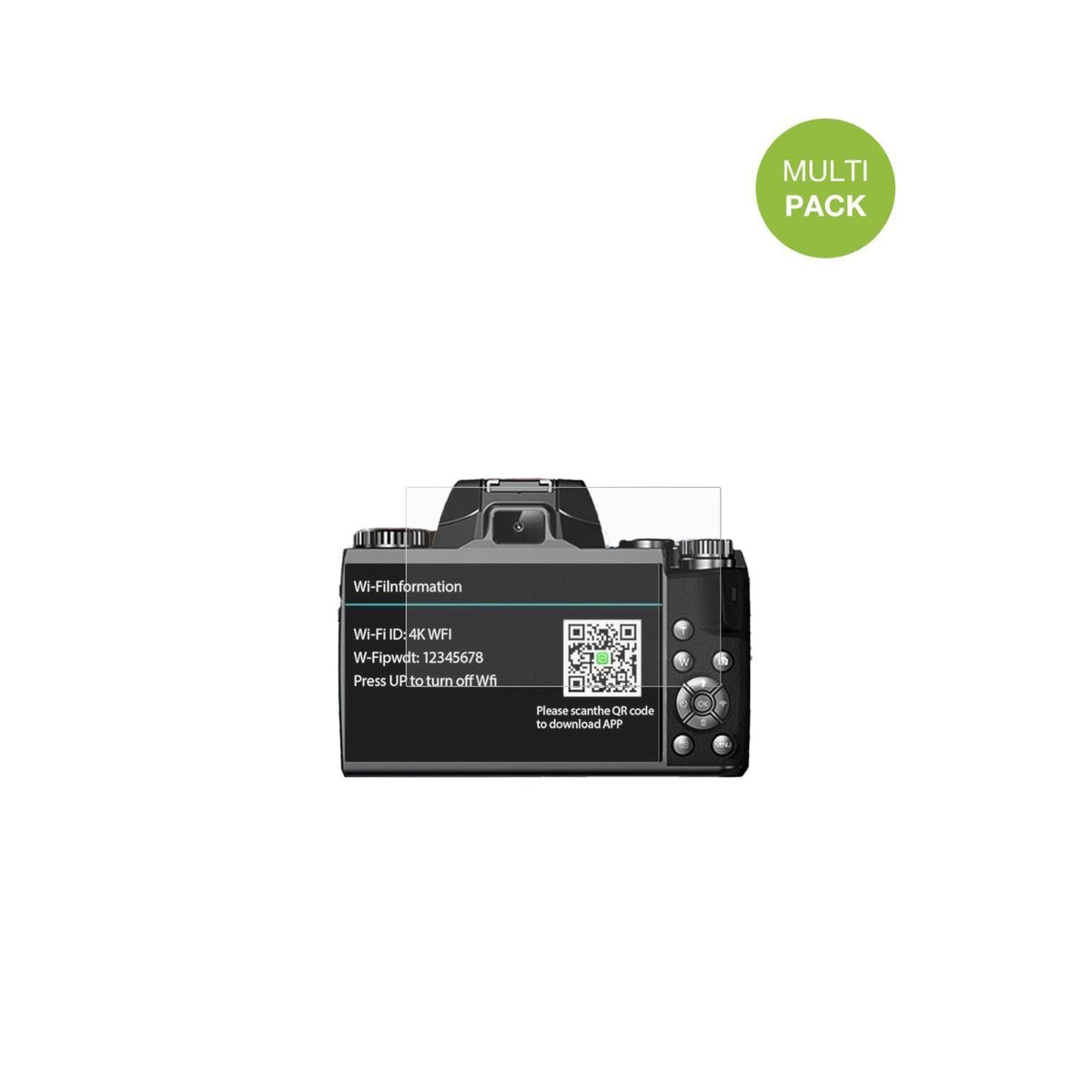 4x Schutzfolie matt für Fine Life Pro W5 Display-S (2)