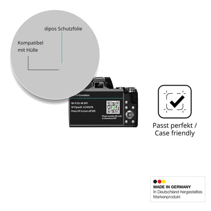4x Schutzfolie matt für Fine Life Pro W5 Display-S (6)
