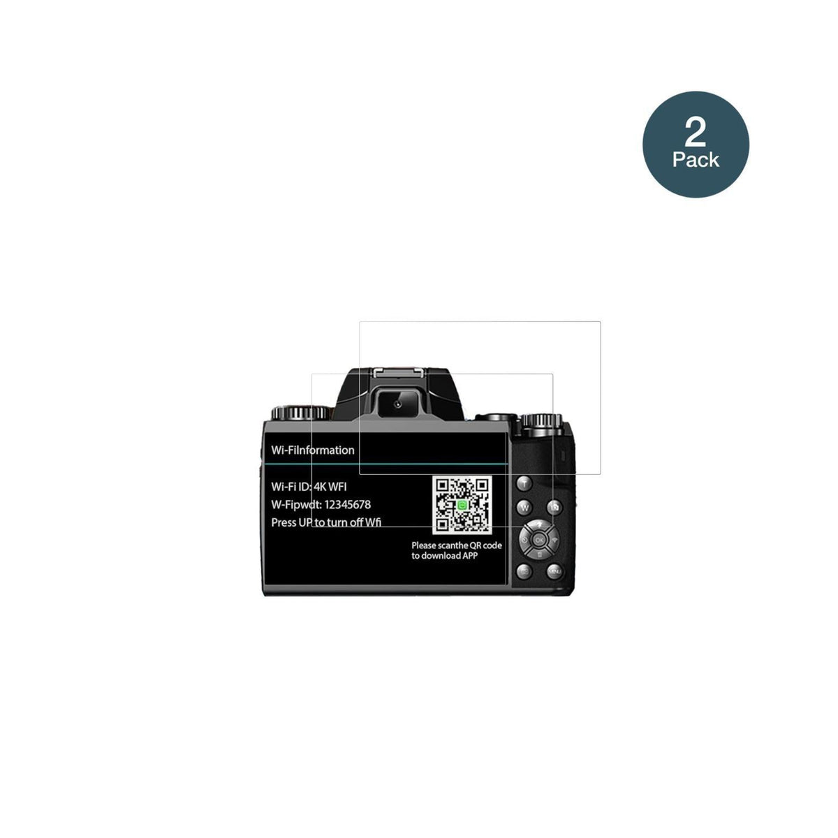2x 9H Schutzfolie für Fine Life Pro W5 Panzerfolie (2)