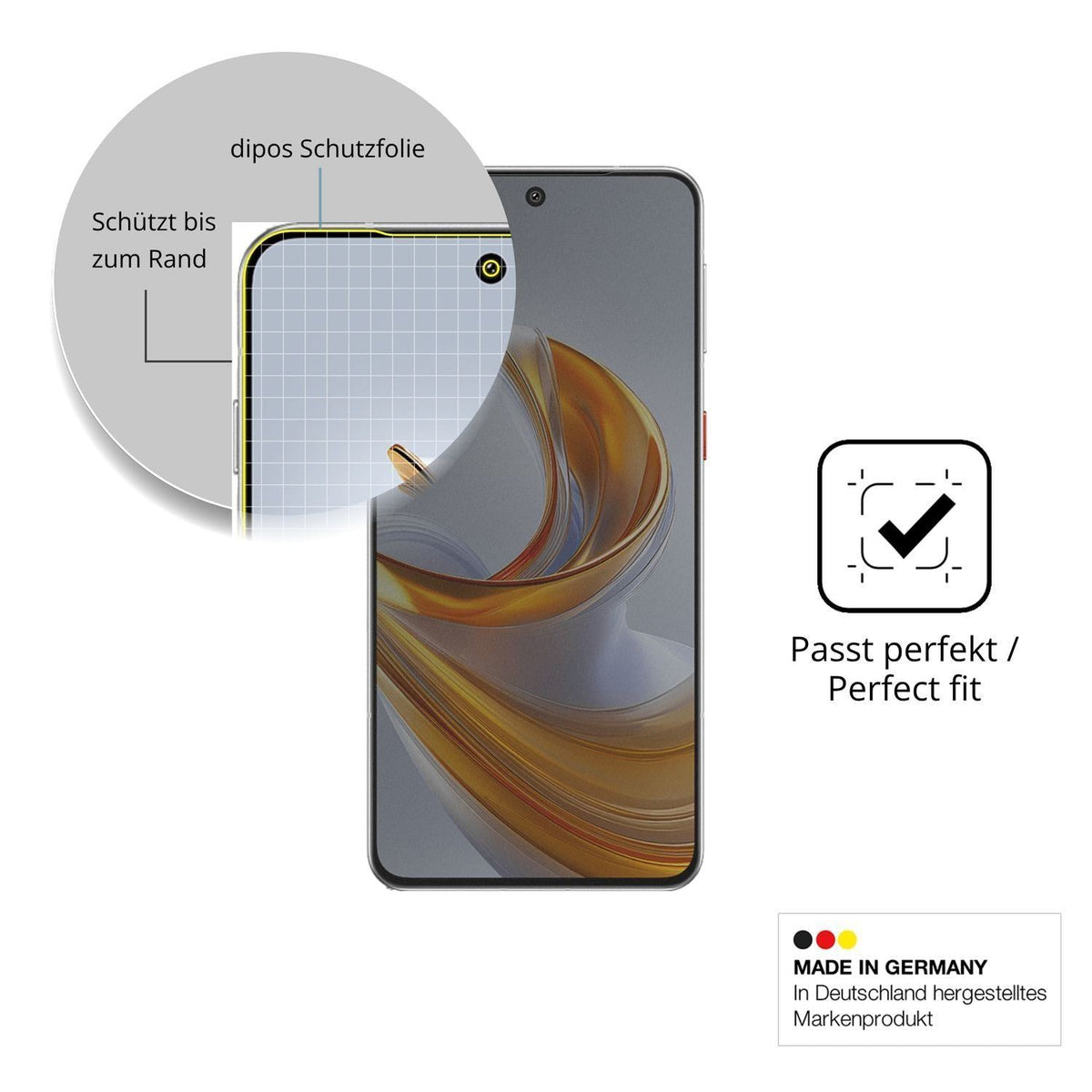 Full Cover Privacy Blickschutzfolie für Nubia Air  (4)
