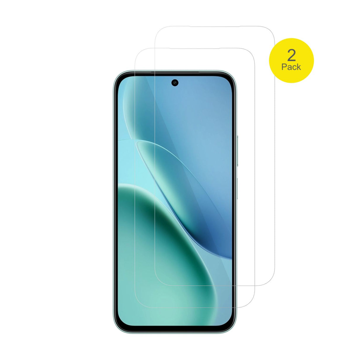 2x 3D Full Cover Schutzfolie für Vivo Y6m (2)