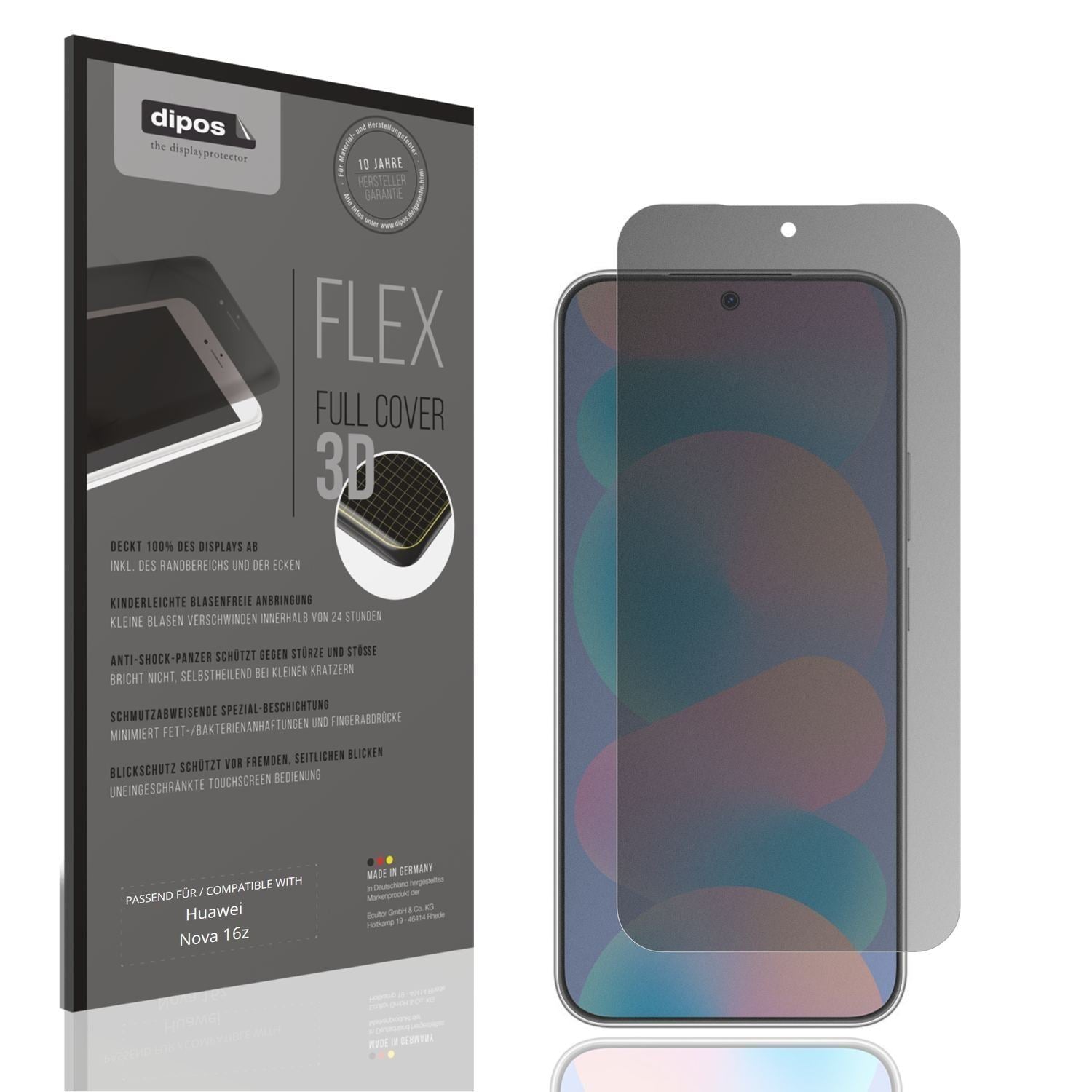 Full Cover Privacy Blickschutzfolie für Huawei Nov (1)