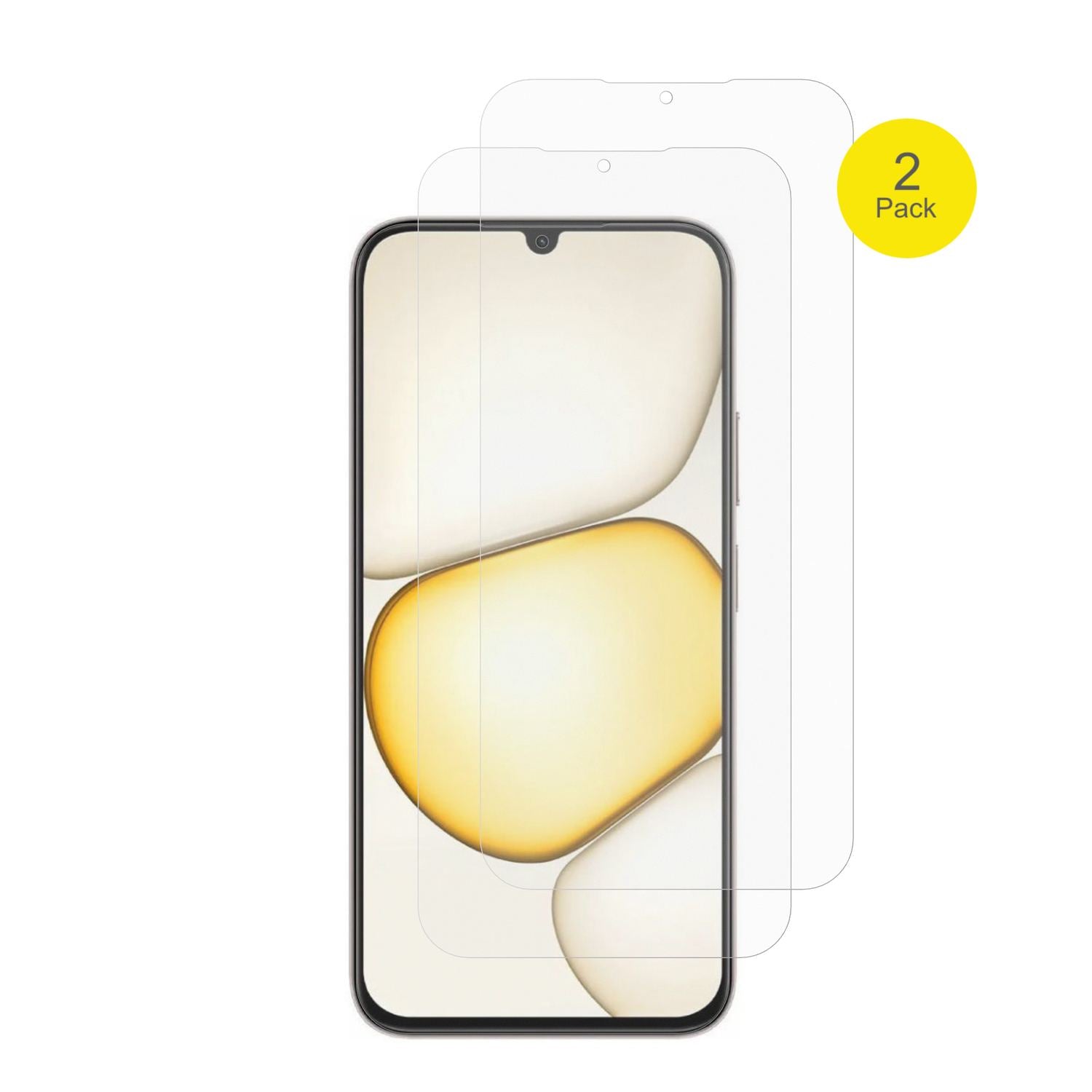 2x Full Cover Schutzfolie matt für Realme C100x (2)