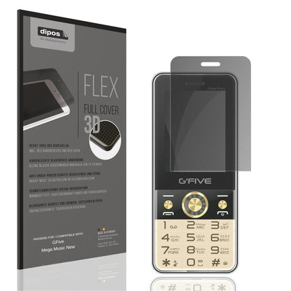 Full Cover Privacy Blickschutzfolie für GFive Mega (1)