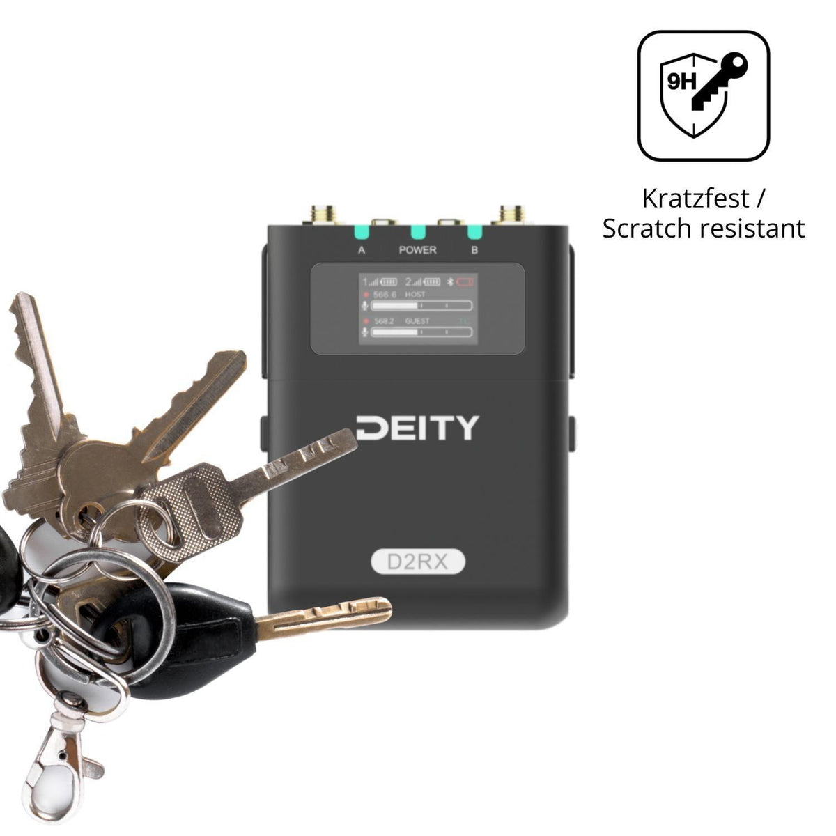 2x 9H Schutzfolie matt für Deity DBTX D2RX DIFB Pa (3)