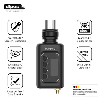 4x Schutzfolie klar für Deity THEOS DXTX Display-S (7)