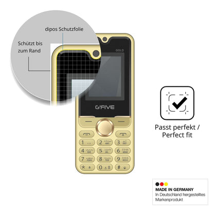 Blickschutzfolie für GFive Gold New matt Schutzfol (4)