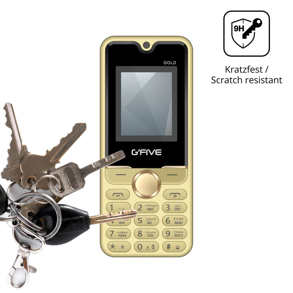 2x 9H Schutzfolie für GFive Gold New Panzerfolie (3)