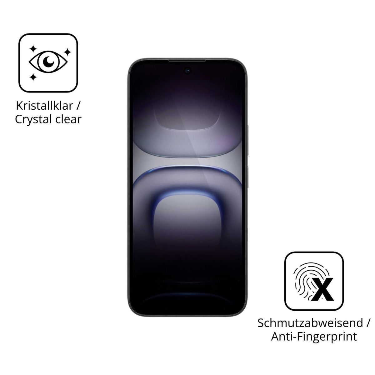 2x 9H Schutzfolie für Infinix Hot 70 Panzerfolie (5)