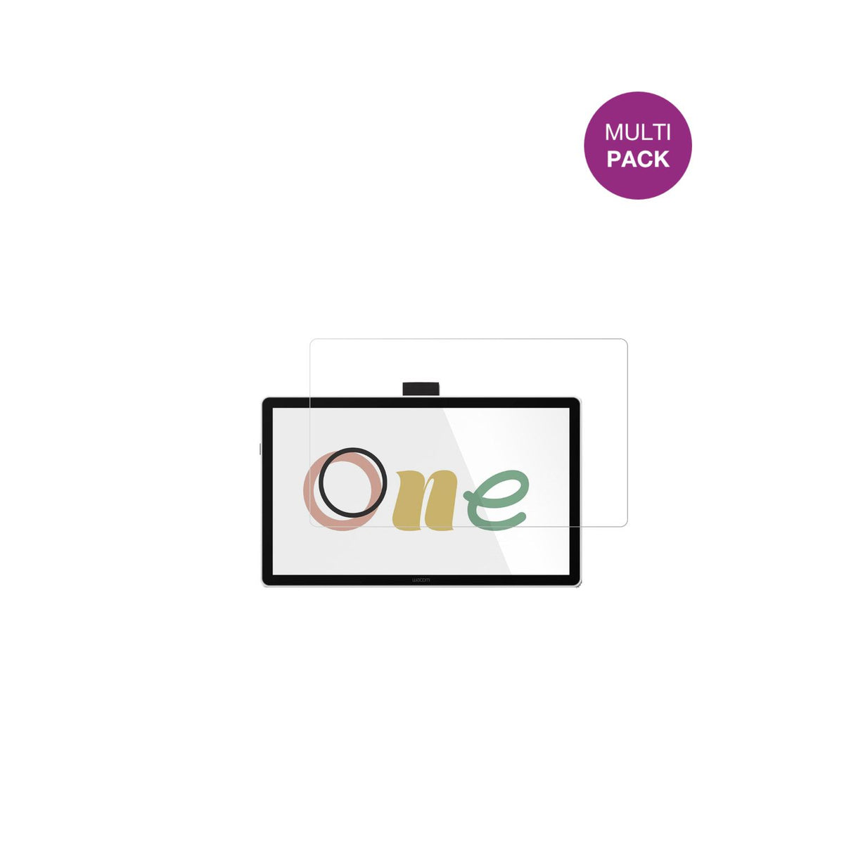 2x Schutzfolie klar für Wacom One 14 Display-Schut (2)