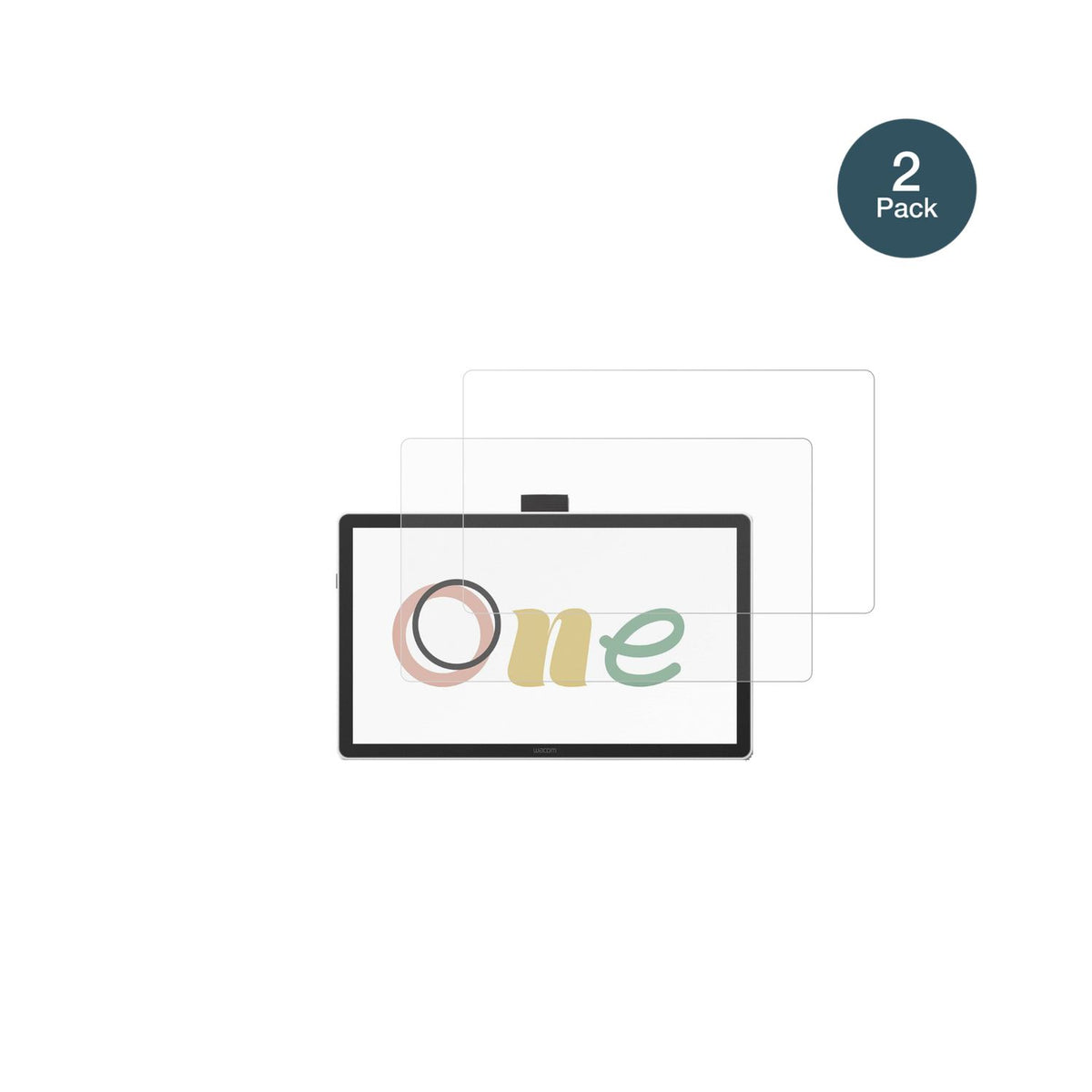2x 9H Schutzfolie matt für Wacom One 14 Panzerfoli (2)