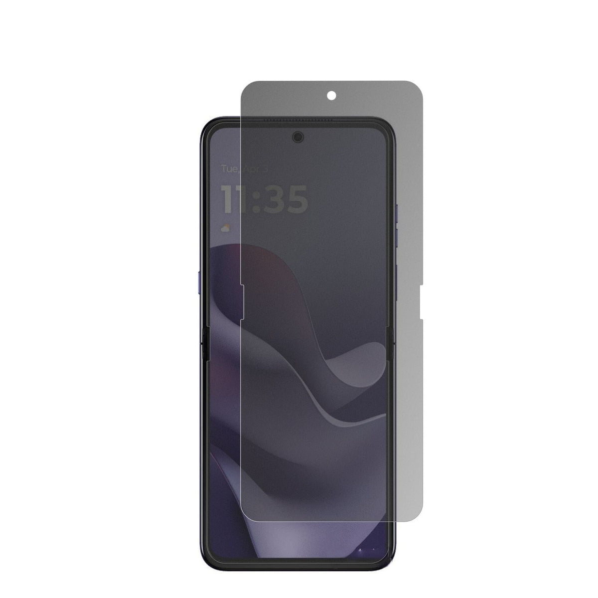 Full Cover Privacy Blickschutzfolie für Motorola R (2)