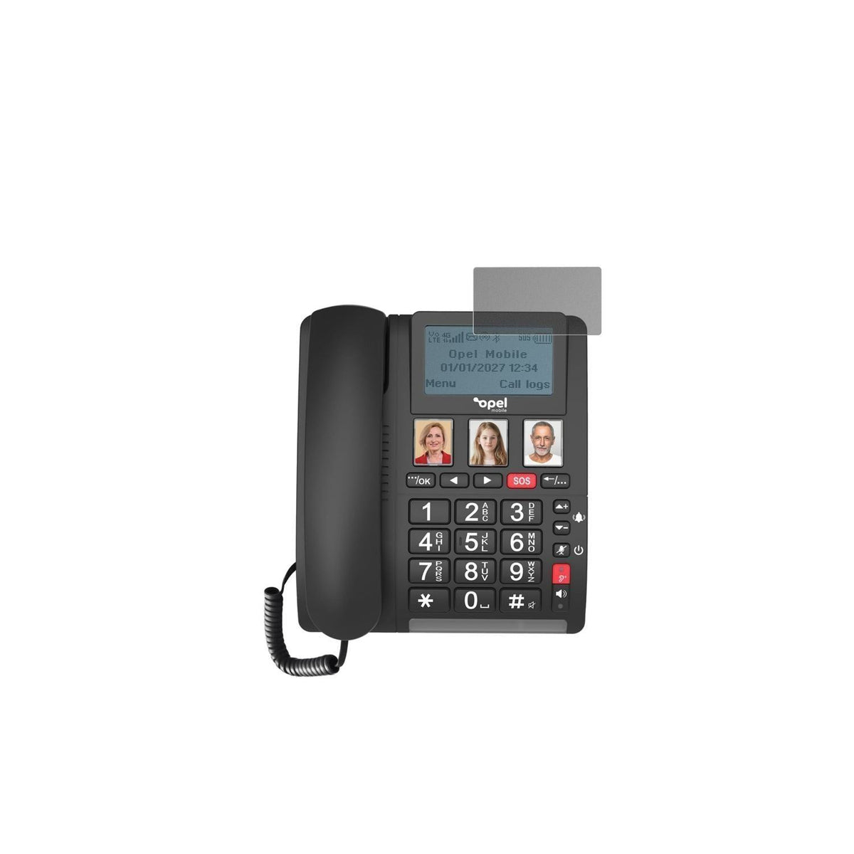Blickschutzfolie für Opel Mobile Home Phone 2 matt (2)