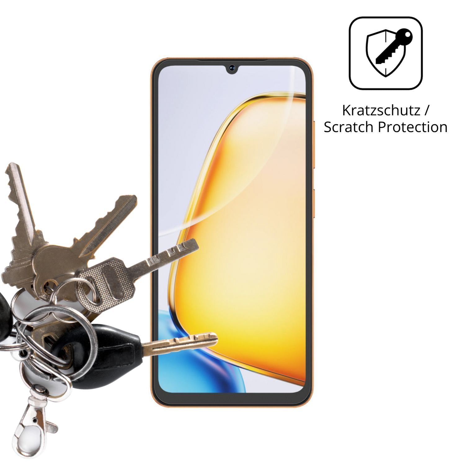4x Schutzfolie matt für Hotwav A25 Ultra Display-S (4)