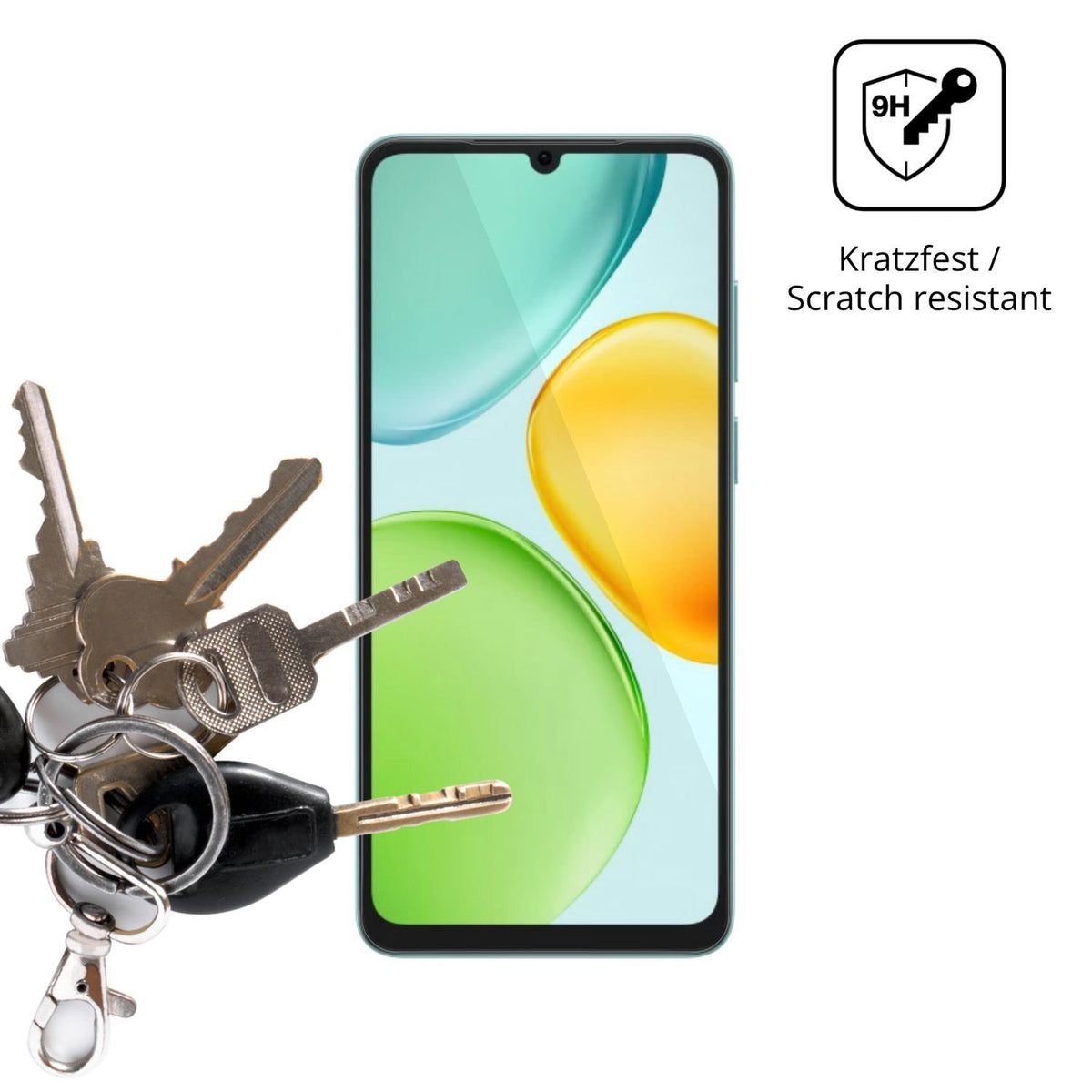 2x 9H Schutzfolie für Honor 500 Smart 5G Panzerfol (3)