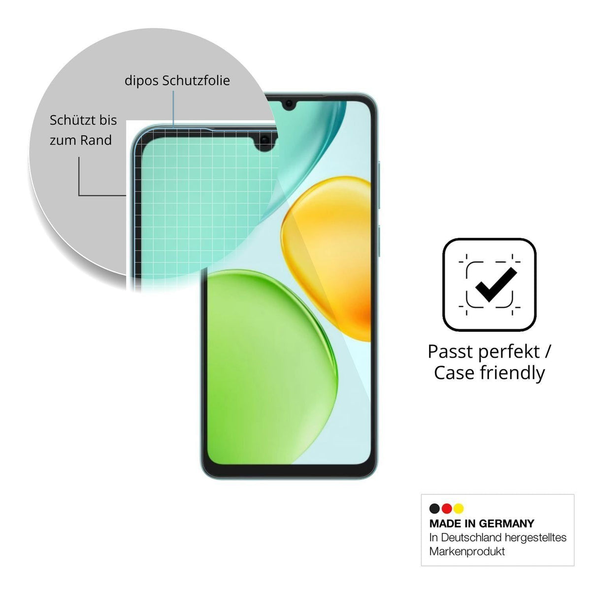 2x 9H Schutzfolie für Honor 500 Smart 5G Panzerfol (6)