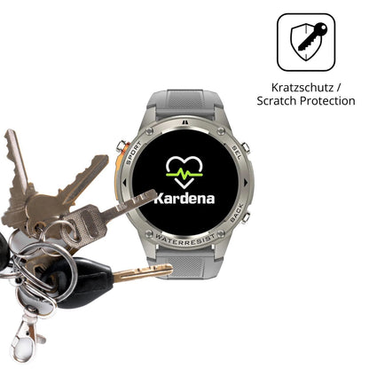 6x Schutzfolie klar für Kardena Care GPS Display-S (4)