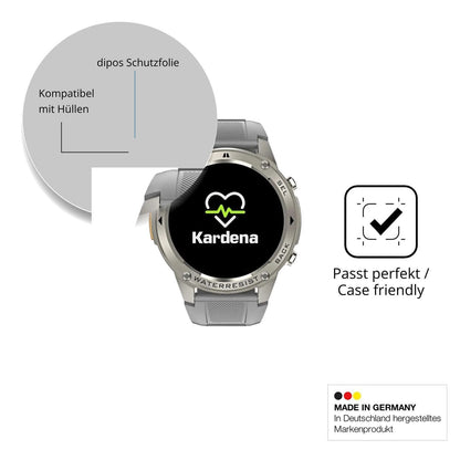 6x Schutzfolie klar für Kardena Care GPS Display-S (6)