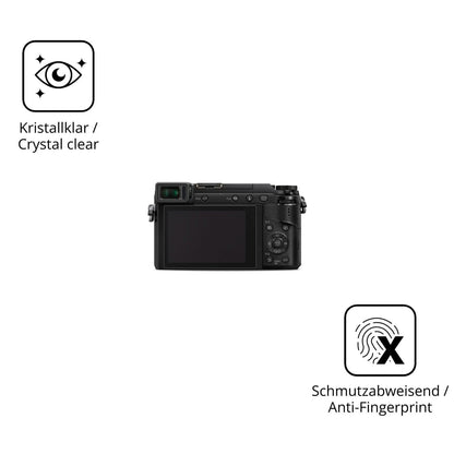 2x 9H Schutzfolie für Panasonic GX80 Panzerfolie (5)