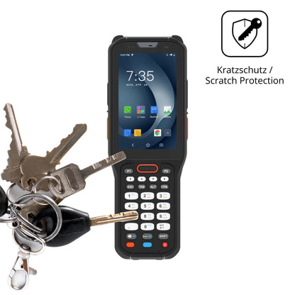 4x Schutzfolie klar für Urovo RT40S Display-Schutz (4)