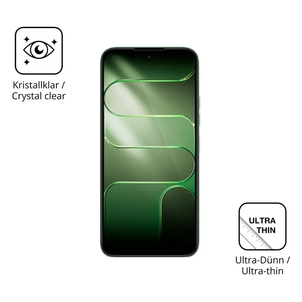 4x Schutzfolie klar für Tecno Pop X 5G Display-Sch (5)