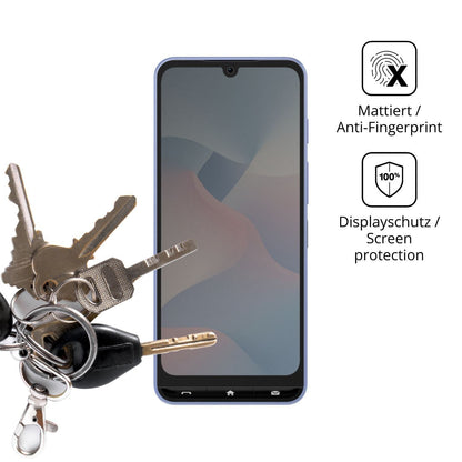 Blickschutzfolie für ZTE Kantan Sumaho5 matt Schut (3)