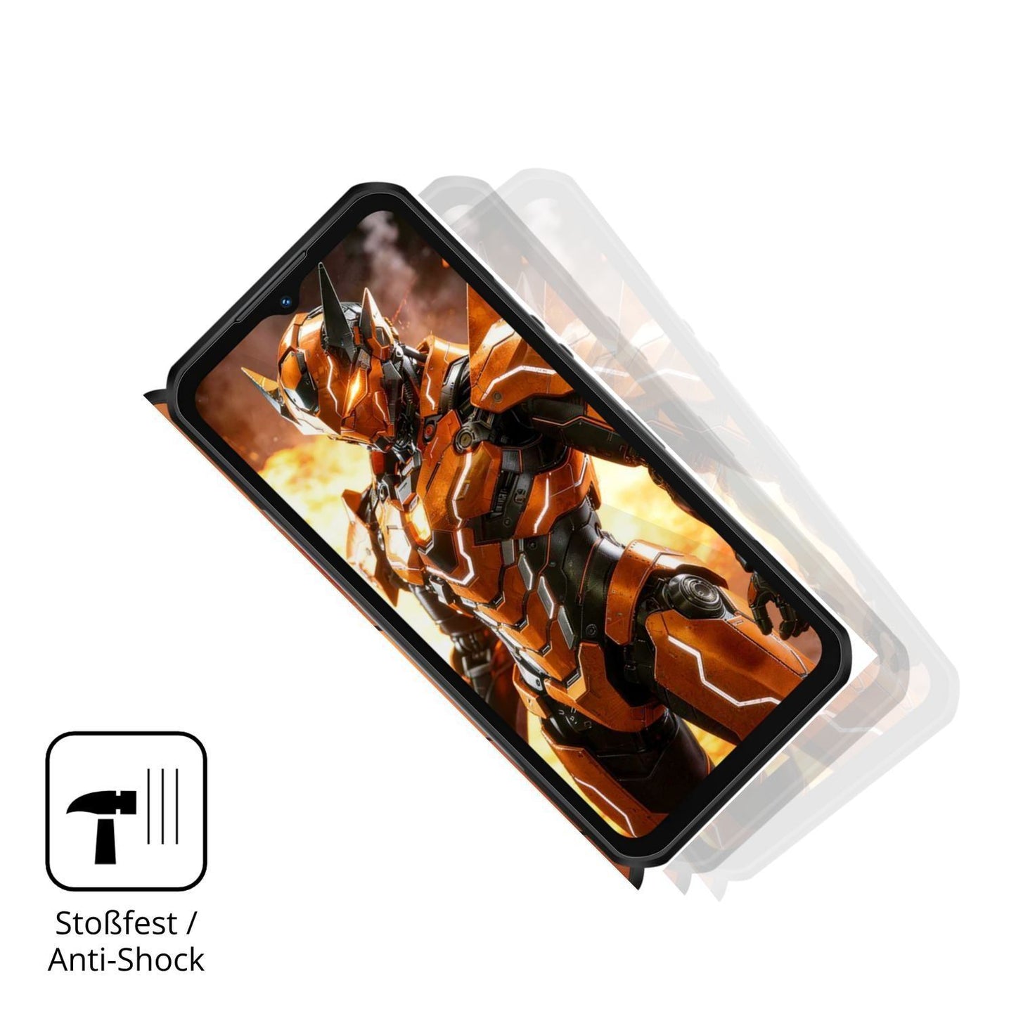 2x 9H Schutzfolie für Oukitel WP66 Panzerfolie (4)