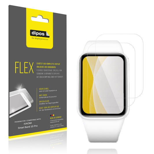 2x 3D Full Cover Schutzfolie für XIAOMI Smart Band (1)