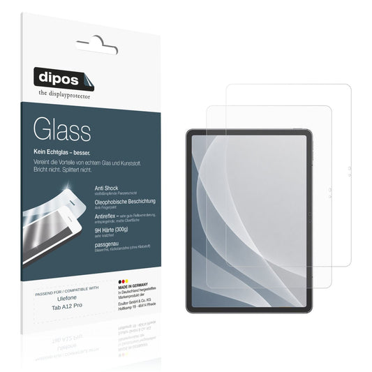 2x 9H Schutzfolie matt für Ulefone Tab A12 Pro Pan (1)