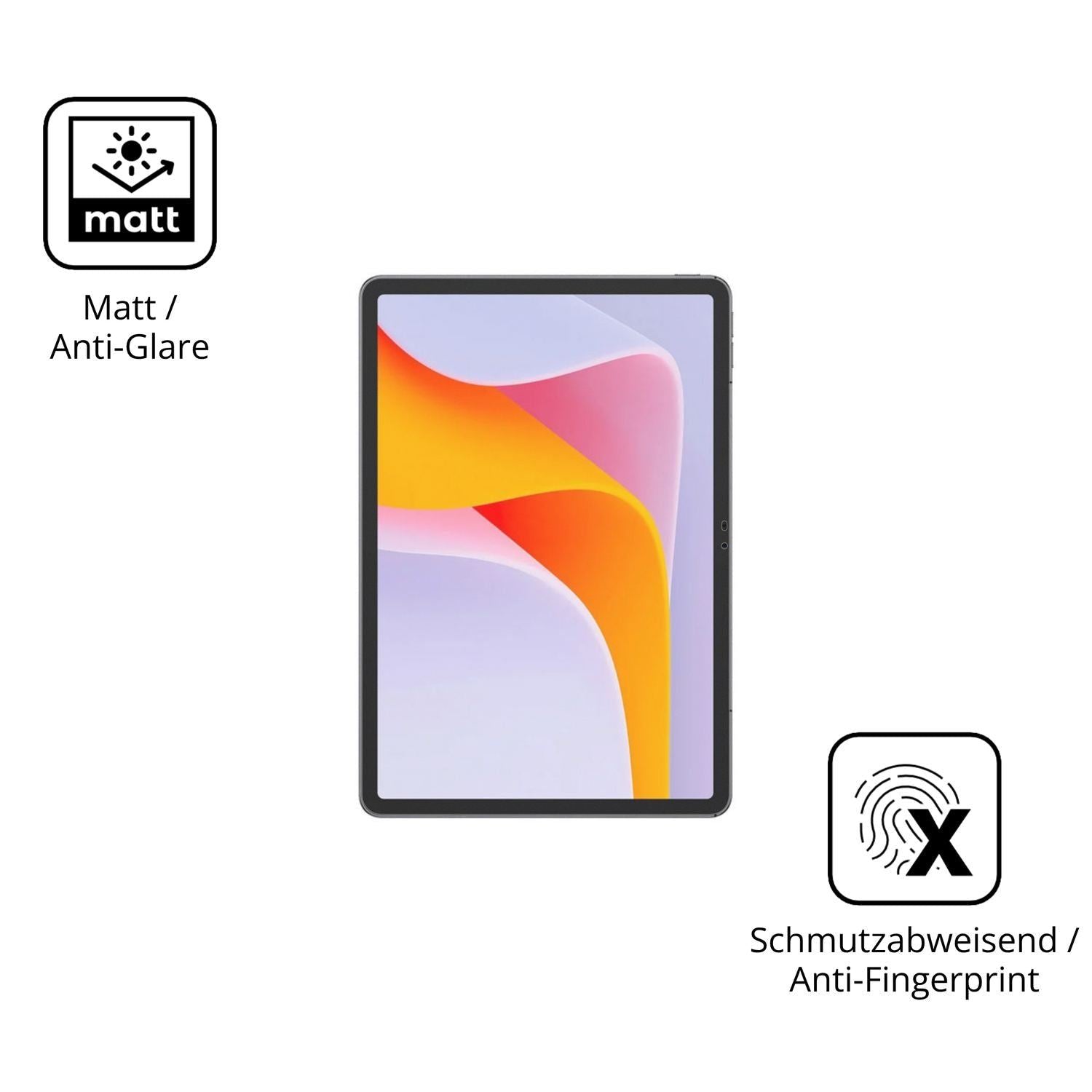 2x 9H Schutzfolie matt für Ulefone Tab A12 Pro Pan (5)