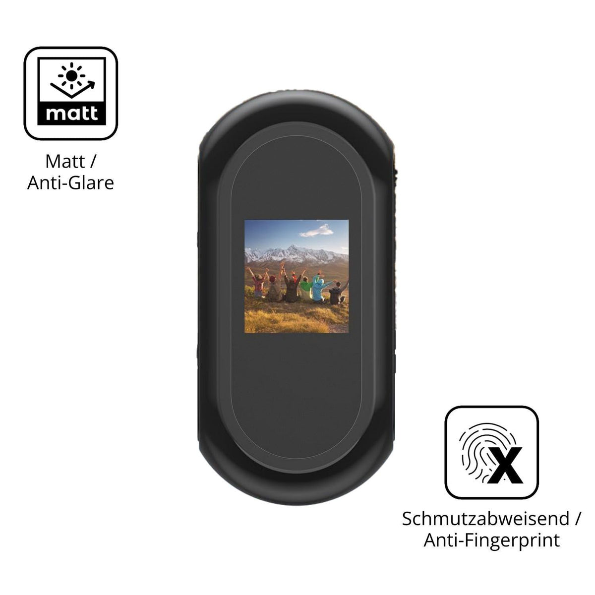 4x Schutzfolie matt für Kaelera Mini Action Cam 2K (5)