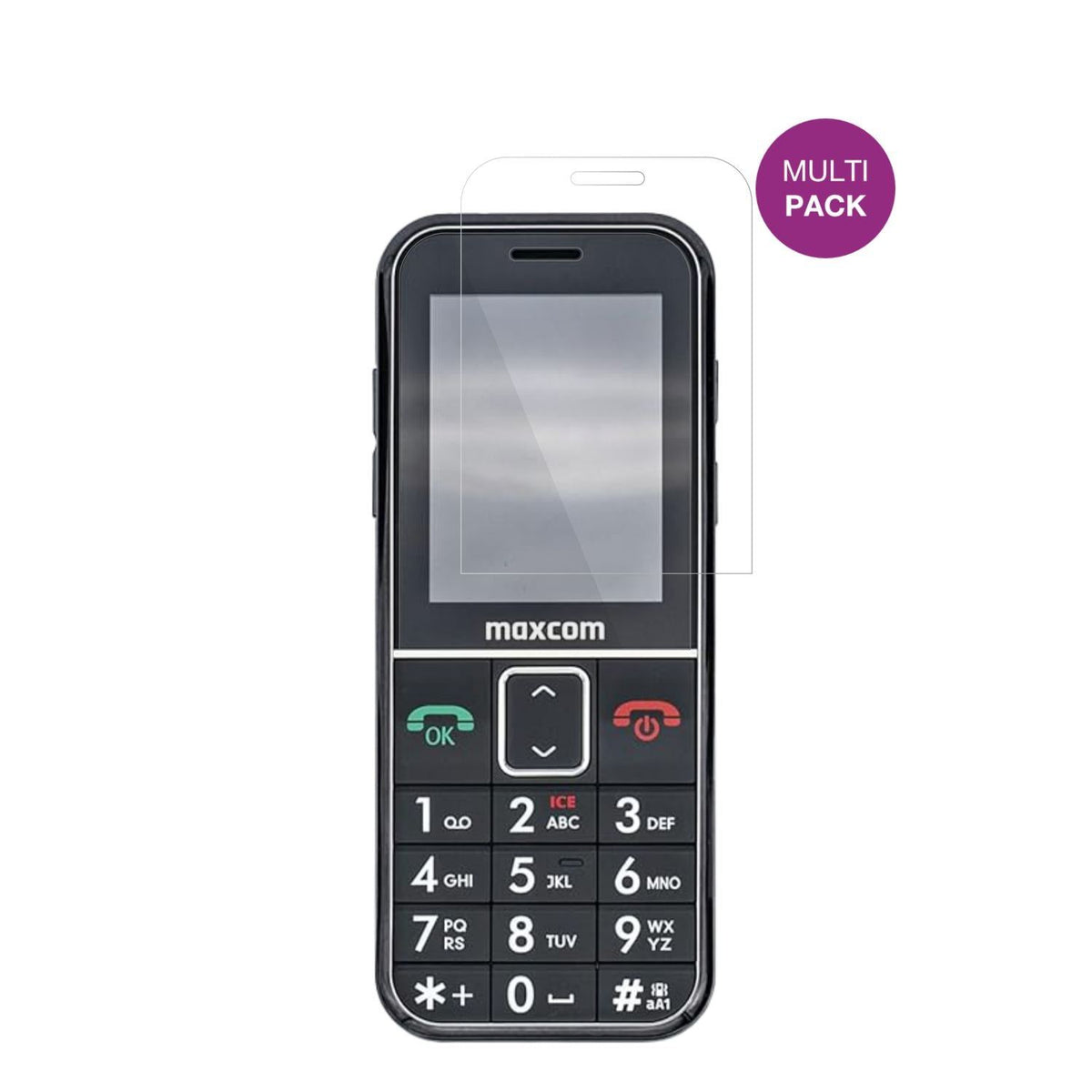 4x Schutzfolie klar für Maxcom MM735 Display-Schut (2)