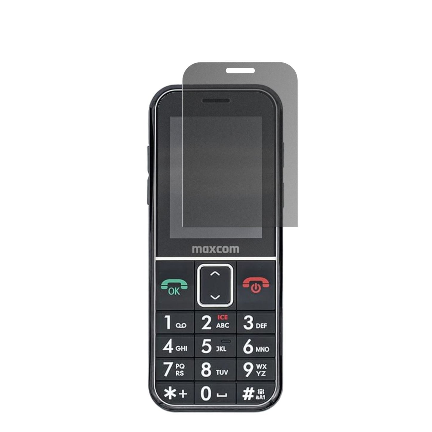 Blickschutzfolie für Maxcom MM735 matt Schutzfolie (2)