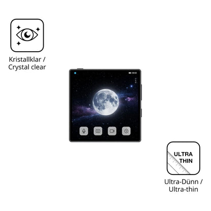 4x Schutzfolie klar für Coolpad Small Cube Display (5)