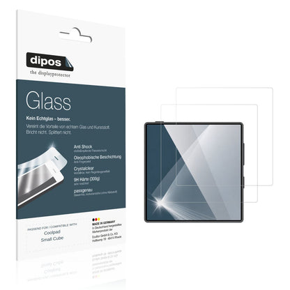 2x 9H Schutzfolie für Coolpad Small Cube Panzerfol (1)