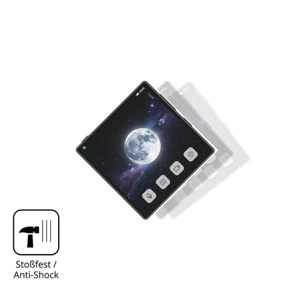 2x 9H Schutzfolie matt für Coolpad Small Cube Panz (4)