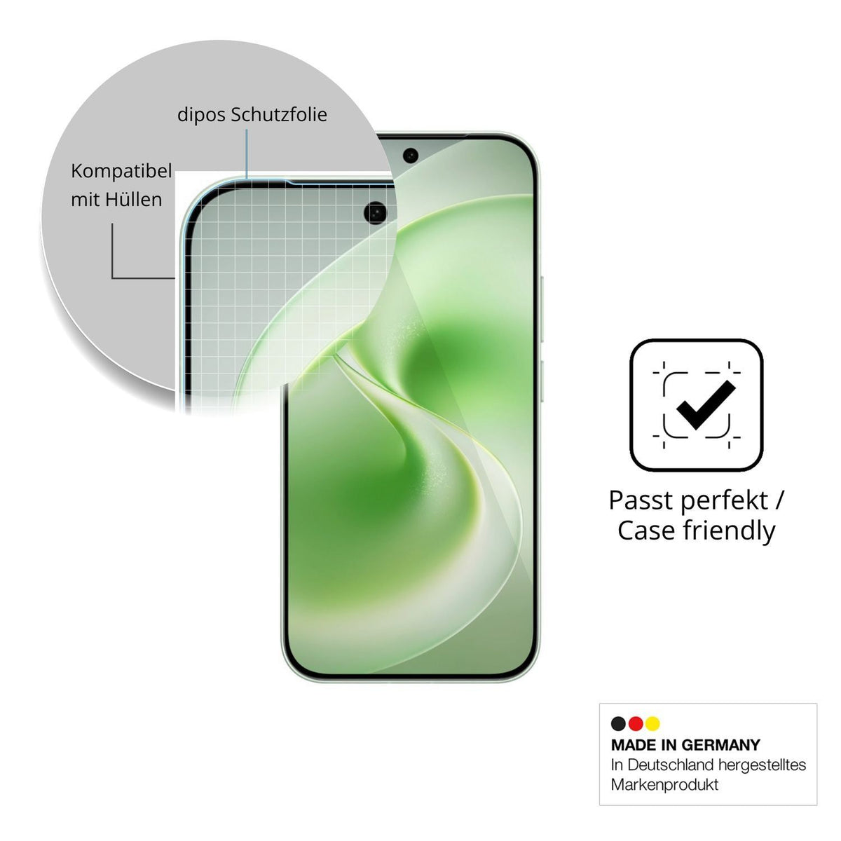 4x Schutzfolie klar für Vivo S60 Vitality Display- (6)