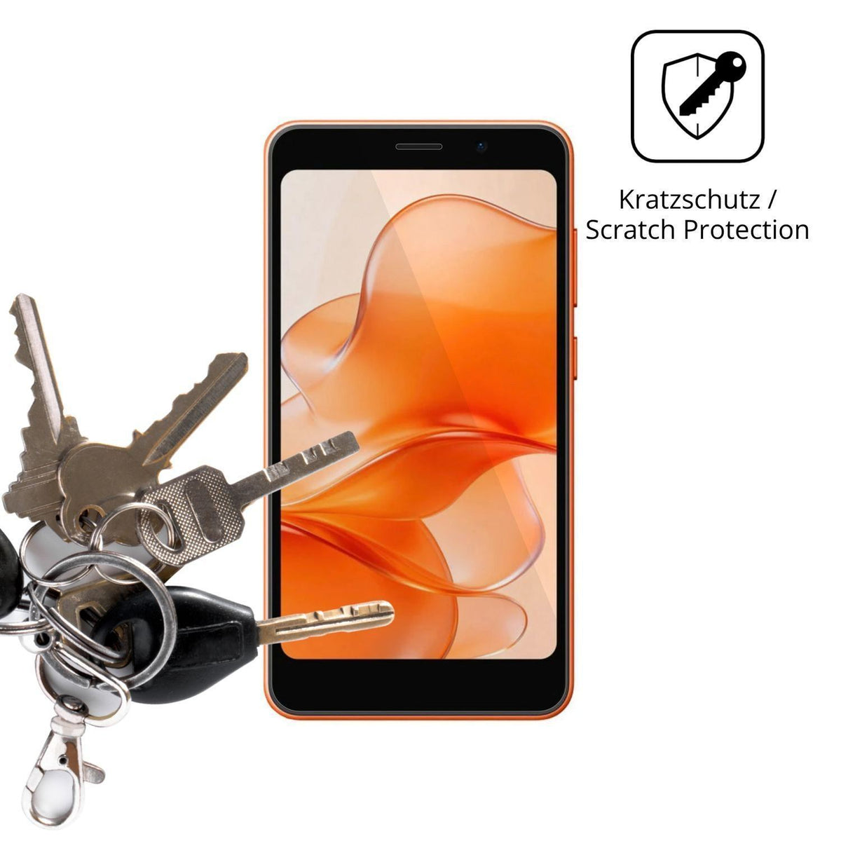 4x Schutzfolie klar für Ulefone Note 22 Display-Sc (4)
