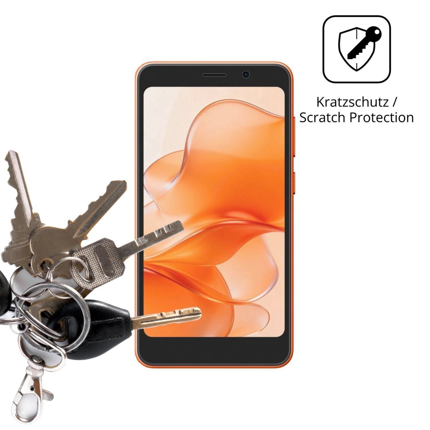 4x Schutzfolie matt für Ulefone Note 22 Display-Sc (4)