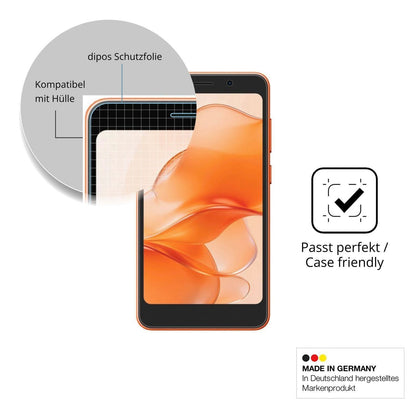 4x Schutzfolie matt für Ulefone Note 22 Display-Sc (6)