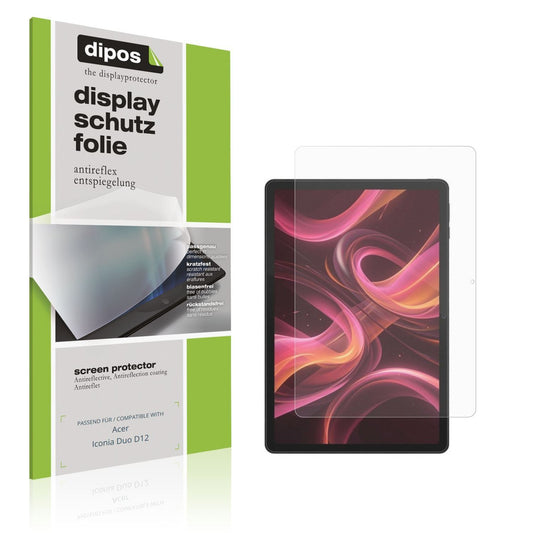 2x Schutzfolie matt für Acer Iconia Duo D12 Displa (1)